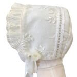 Gorro bautizo niña