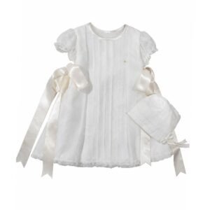 vestido encaje apra niña bautizo